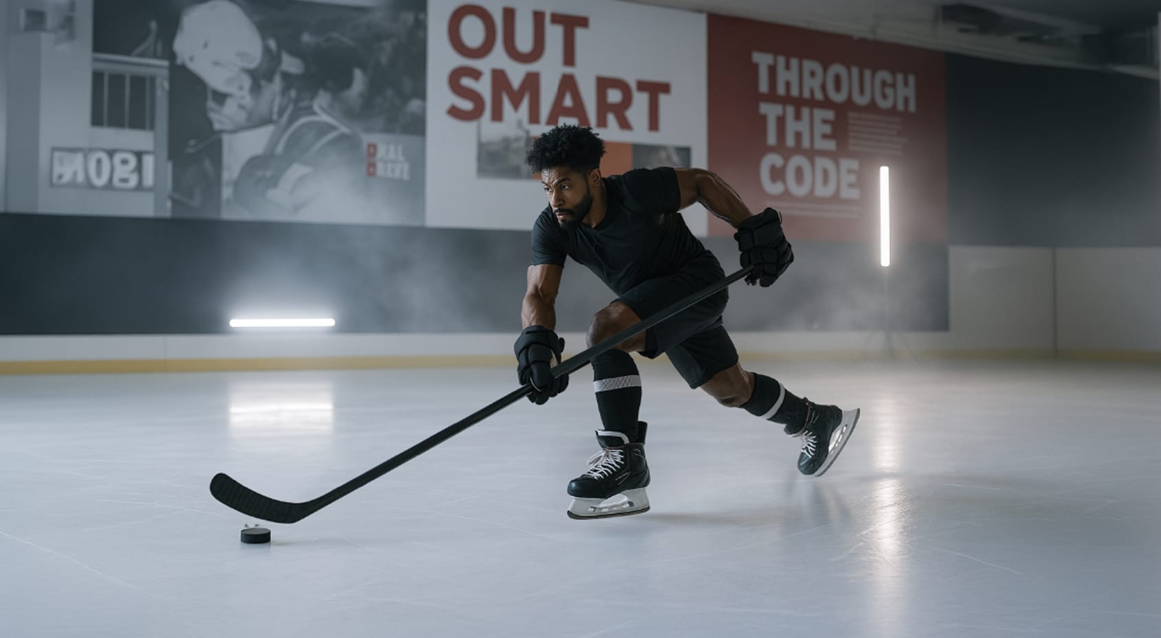 CCM Hockey Lab wybiera syntetyczny lód Glice w ślepym teście jazdy na łyżwach