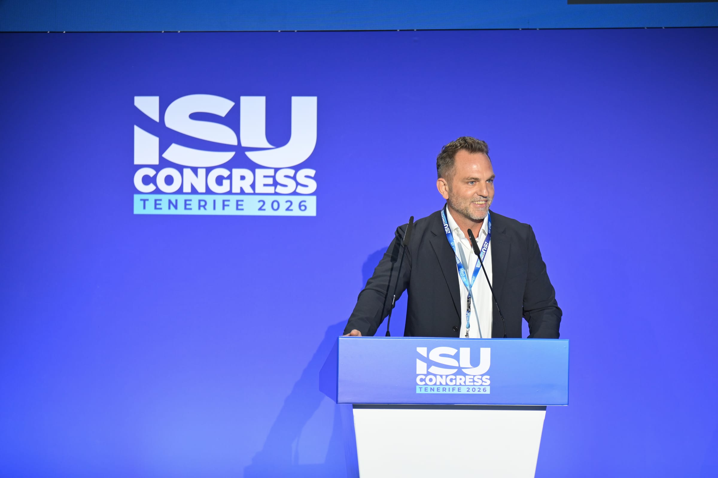 Glice presentation at the 2026 ISU World Congress in Tenerife