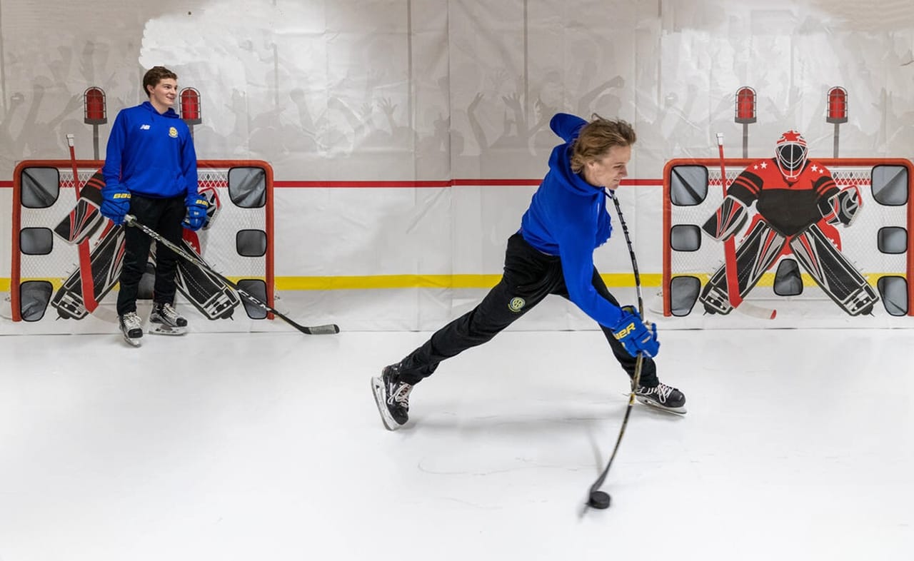 Year-round hockey training capability