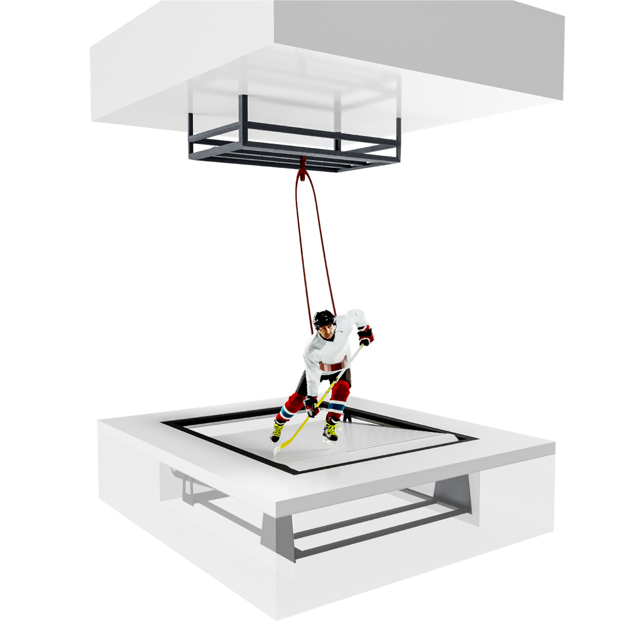 Glice Skatemill - Swiss-engineered skating treadmill for hockey training