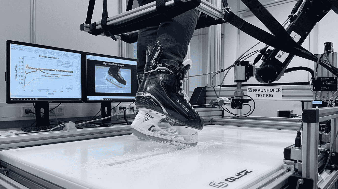 Isolating each phase of a skater's stride on the Glice Skatemill