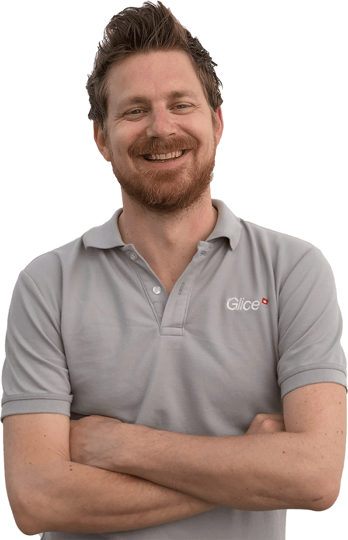Christoph Gyger answering Glice synthetic ice FAQs