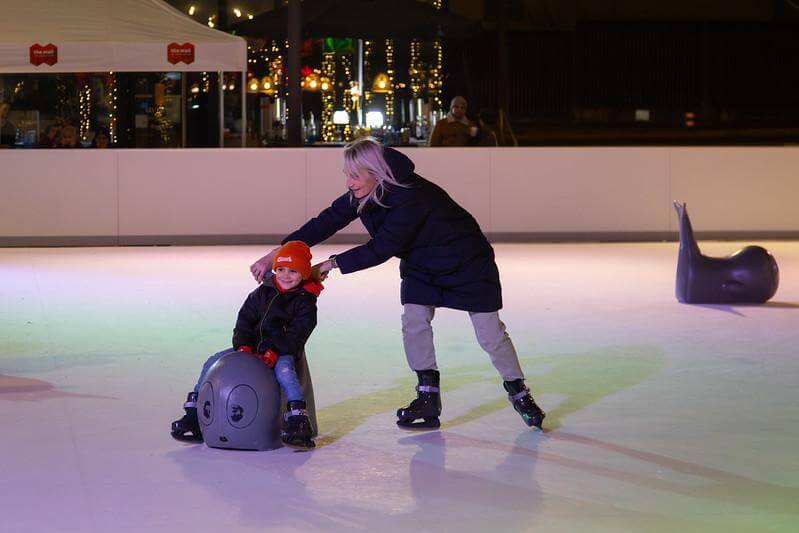 ICE Skating Experience ON Synthetic ICE