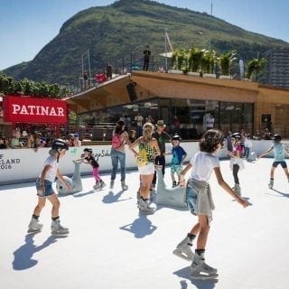 Syntetisk isbana vid de olympiska sommarspelen 2016 I Brasilien