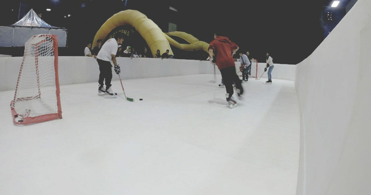 Synthetic Ice Skating Rinks to Rent or Buy - Glice