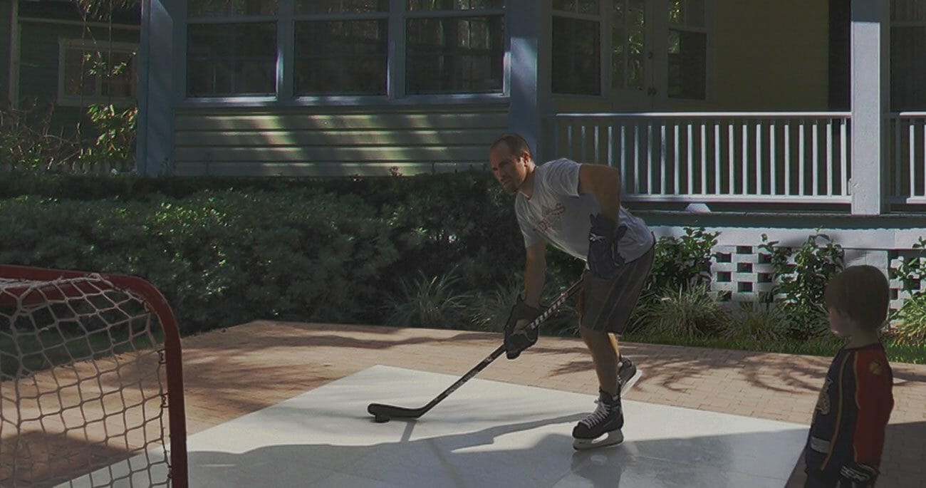Synthetic Ice Tiles for Hockey & Skating at Home