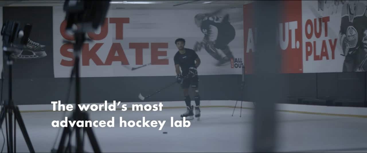 CCM et patinoire en glace synthétique Glice : le laboratoire de recherches pour hockey le plus avancé au monde !