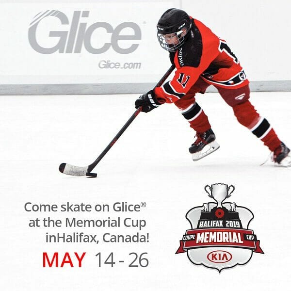 Come skate on Glice® synthetic ice at the Memorial Cup in Halifax, Canada! May 14 – 26