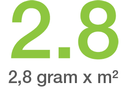 2,8 gram