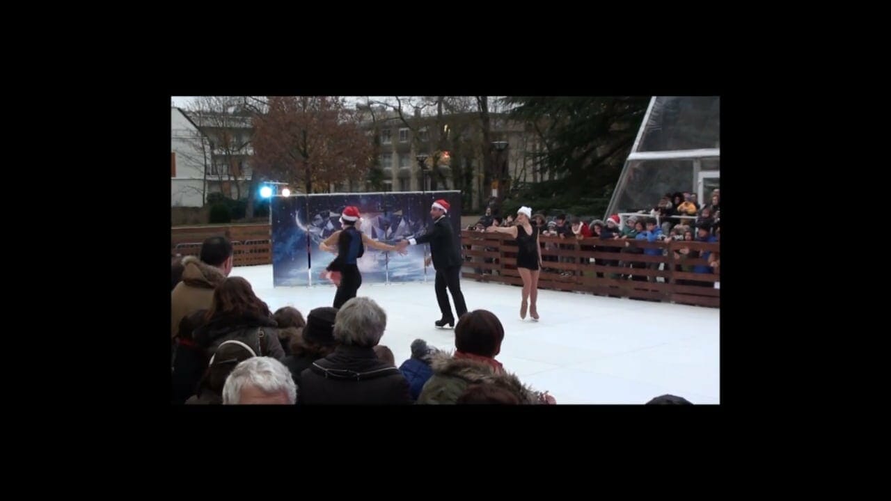 French Ice Skating Athletes Deliver Stunning Performance on Glice® Synthetic Ice Rink