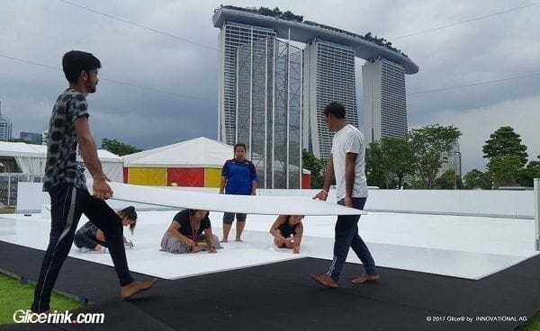 Used Synthetic Ice Rinks Powered by the Durability of Glice®