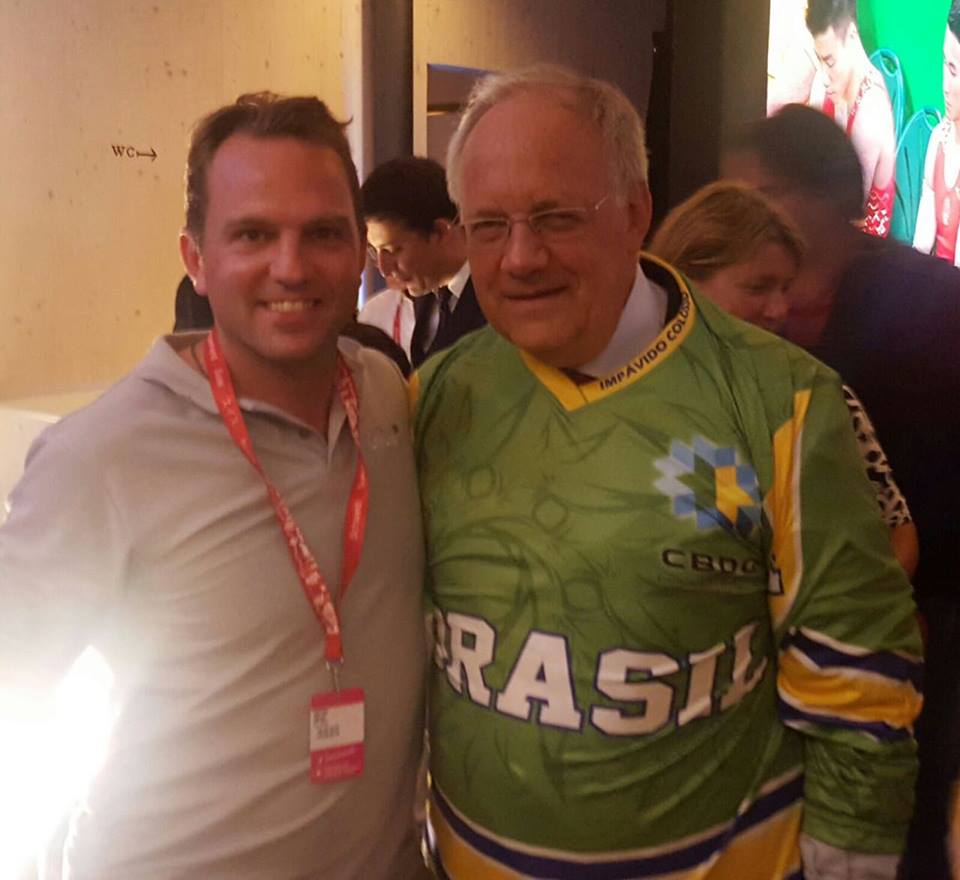 Glice® synthetic ice co-founder meets president of Switzerland in Brazil!