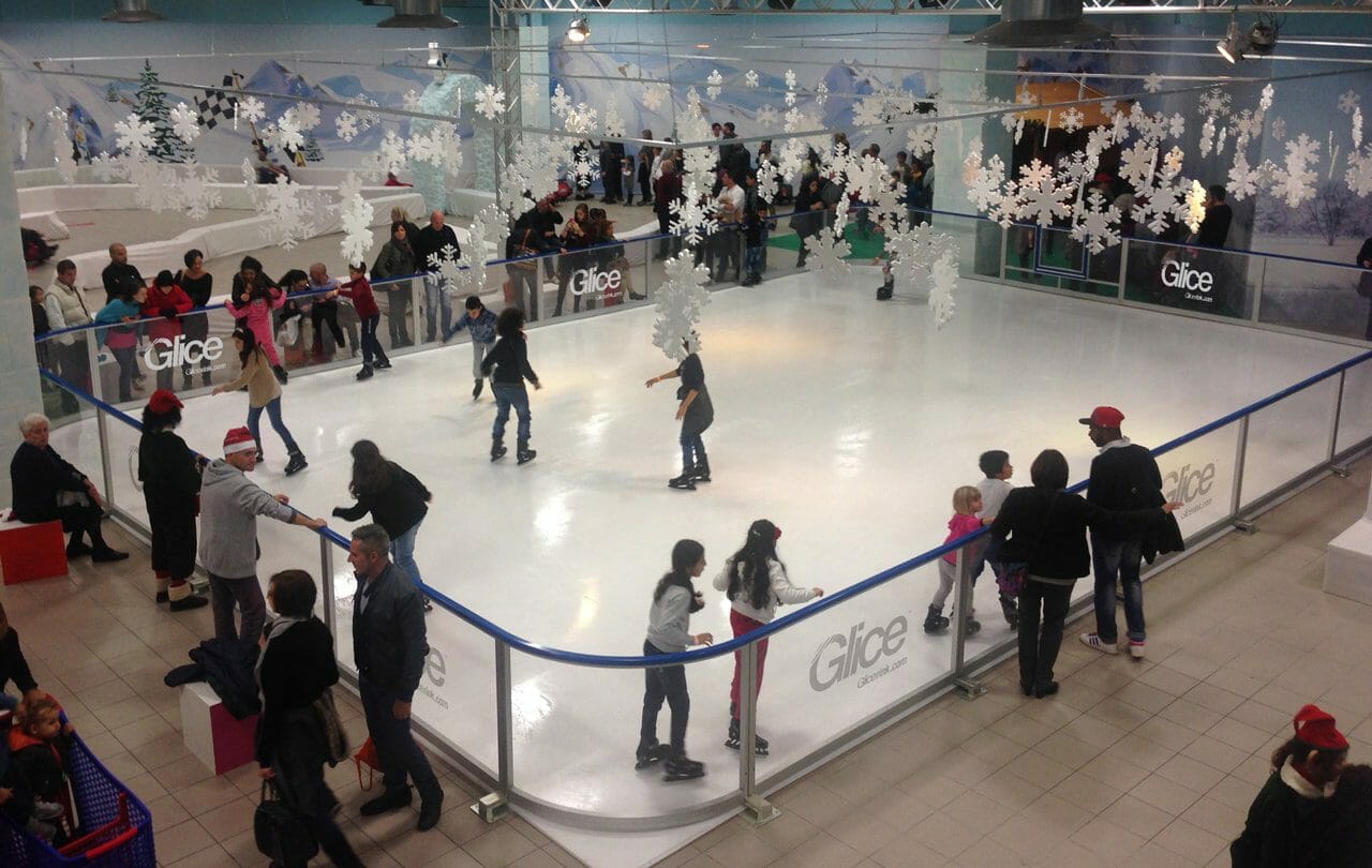 synthetic ice rink for leisure glice buy or rent synthetic ice sheets