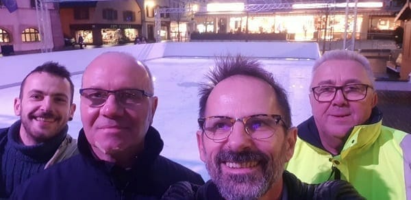 Glice® Artificial Ice Rink Installation in Guebwiller, France