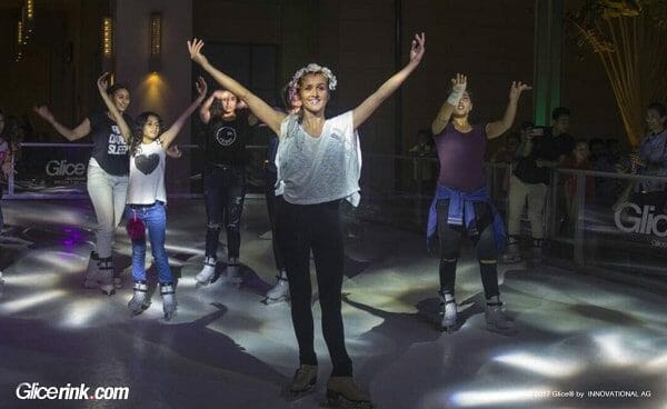 From Desert Sands to Waterless Ice: Glice® Installs Synthetic Ice Rink at Egyptian Mall