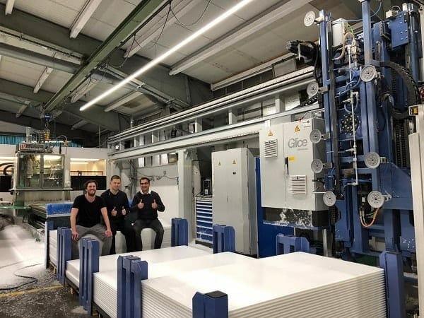 Glice® Synthetic Ice Rink Production Running at Full Blast
