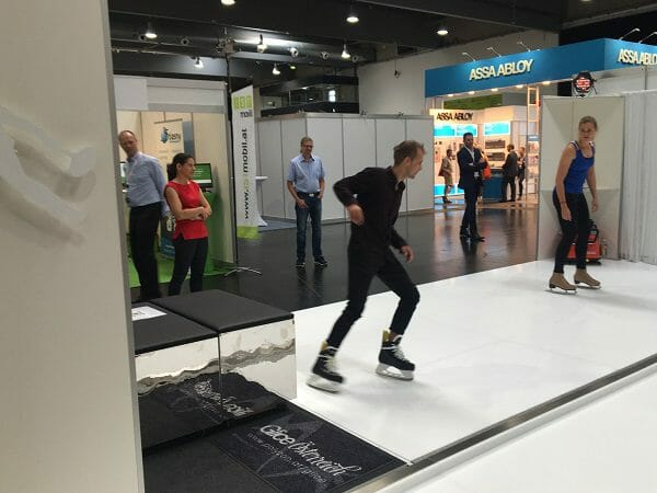 Eye Catching – Glice® Synthetic Ice at Tradeshow in Graz, Austria