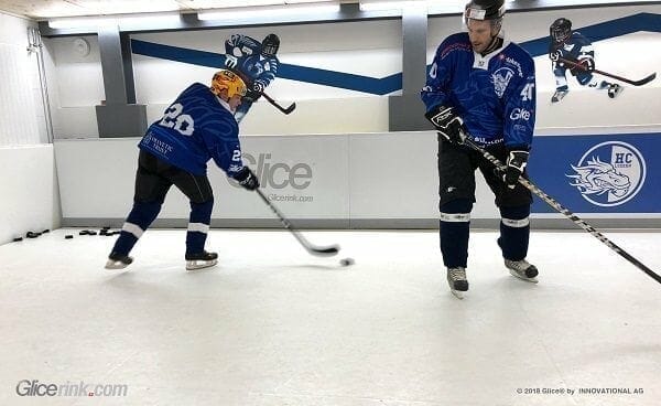 Hockey Club Lucerneが トレーニングセンターにglice 合成アイスリンクを設置しました Glicerink