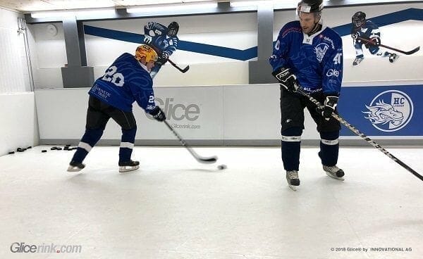 Hockey Club Lucerne Installs Glice® Synthetic Ice Rink in its Training Center