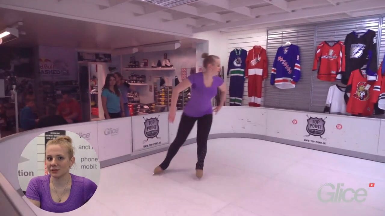 Ice Skating Pro Amelie Buchner Wants to Coach Kids on Glice® Artificial Ice during Summer