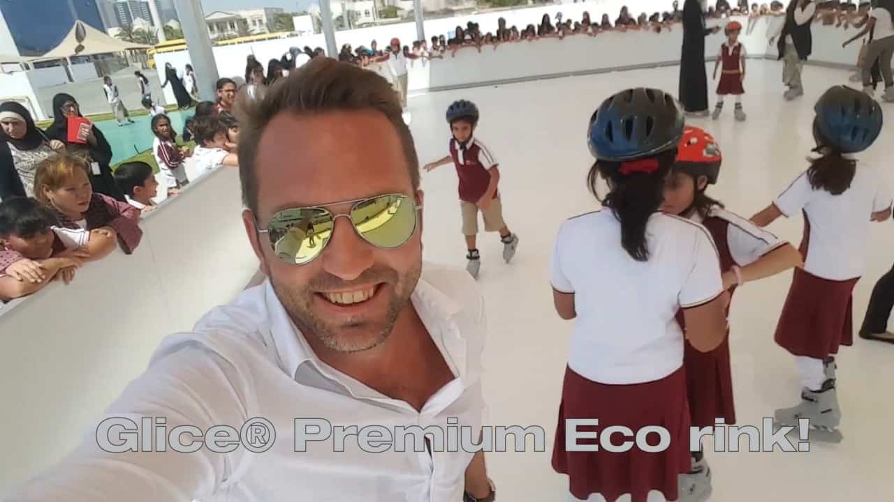 Inventive Gym Class: Glice® Artificial Ice Rink at Next Generation School in Dubai