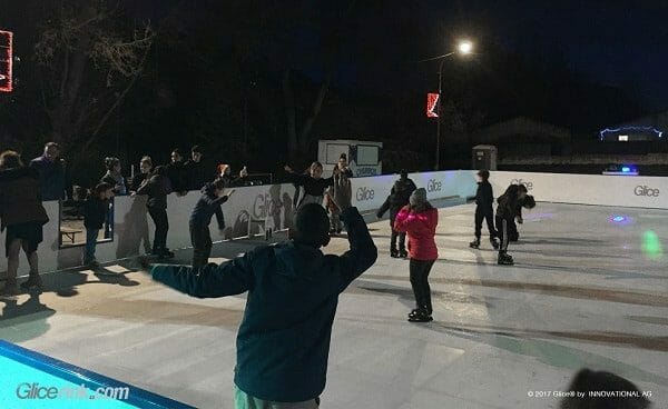 Little French Town Saint-Affrique extends its Glice® Plastic Ice Rink