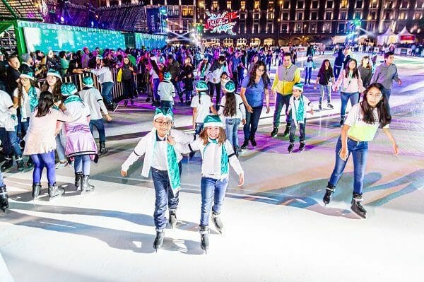 World’s Biggest Skating Rink in Full Swing: Glice Eco-Rink in Mexico City