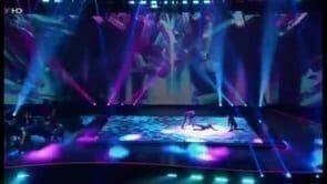 Starauftritt einer Glice® synthetischen Eisbahn vor Millionenpublikum bei Helene Fischer Show