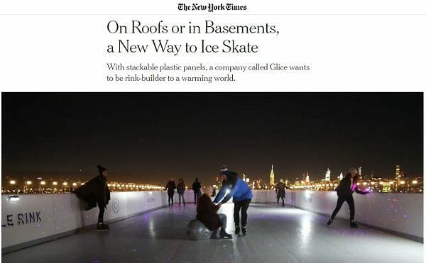 New York Times publicerar artikel om Glice Syntetis!