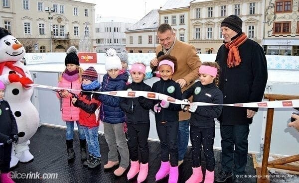 Largest Glice® Synthetic Ice Rink in Czech Republic Replaces Conventional Rink