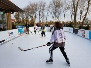 Synthetic ice