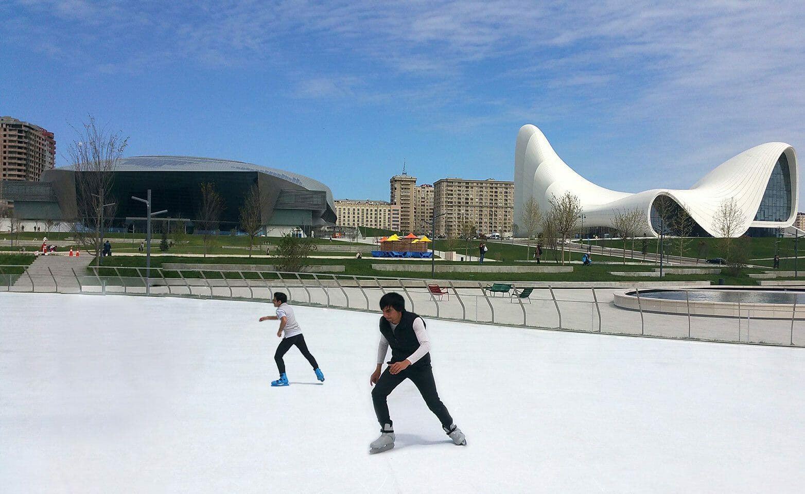 The World s Largest Synthetic Ice Rink In Azerbaijan GliceRink