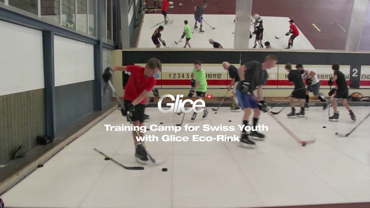 Training Camp for Swiss Youth with Glice® Synthetic Ice Rink