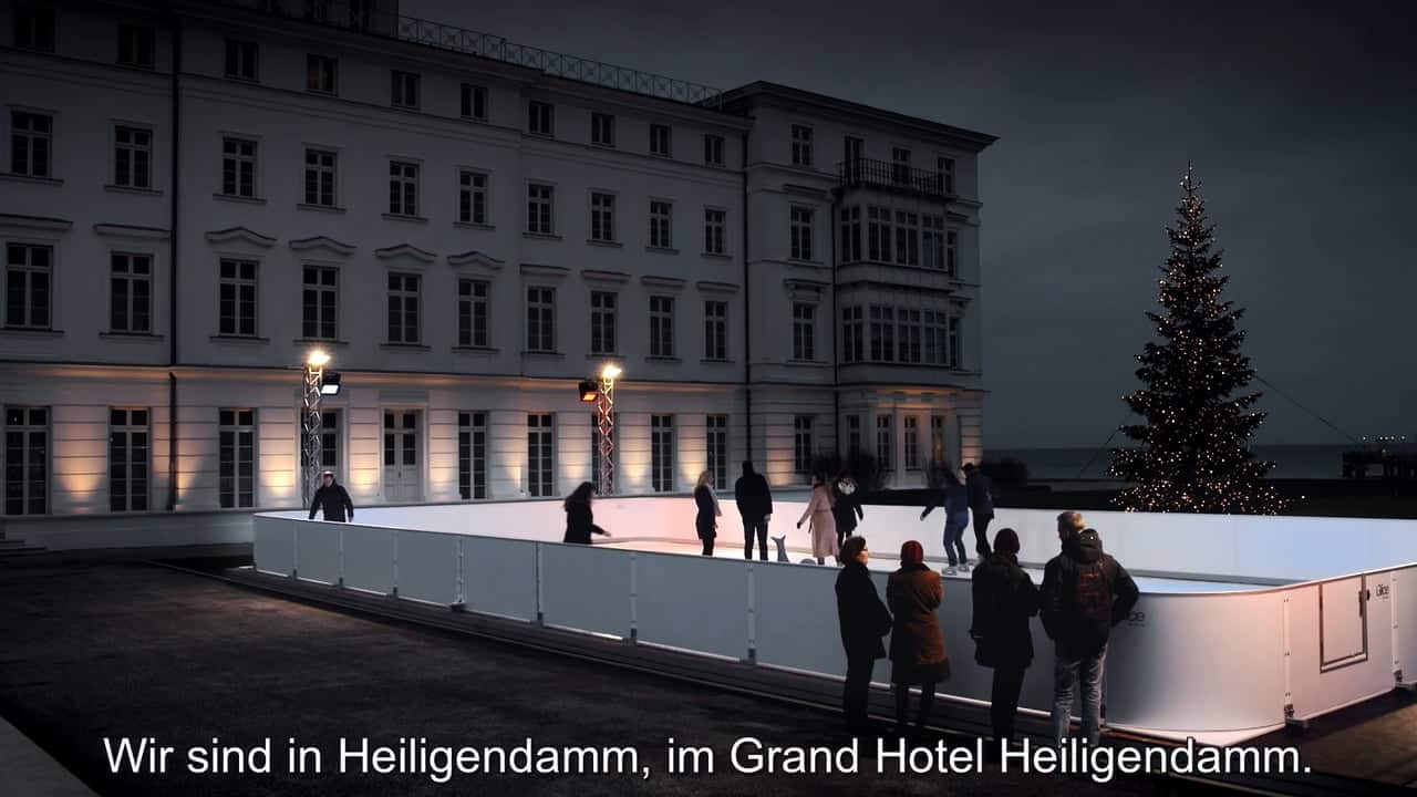 Warum das Grand Hotel Heiligendamm sich für eine Glice® synthetische Eisbahn entschieden hat
