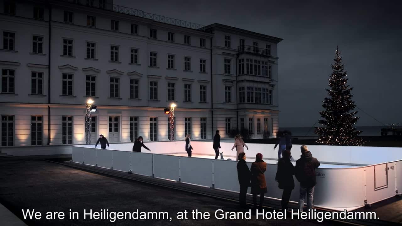 Why the Grand Hotel Heiligendamm in Germany Opted for a Glice® Synthetic Ice Rink