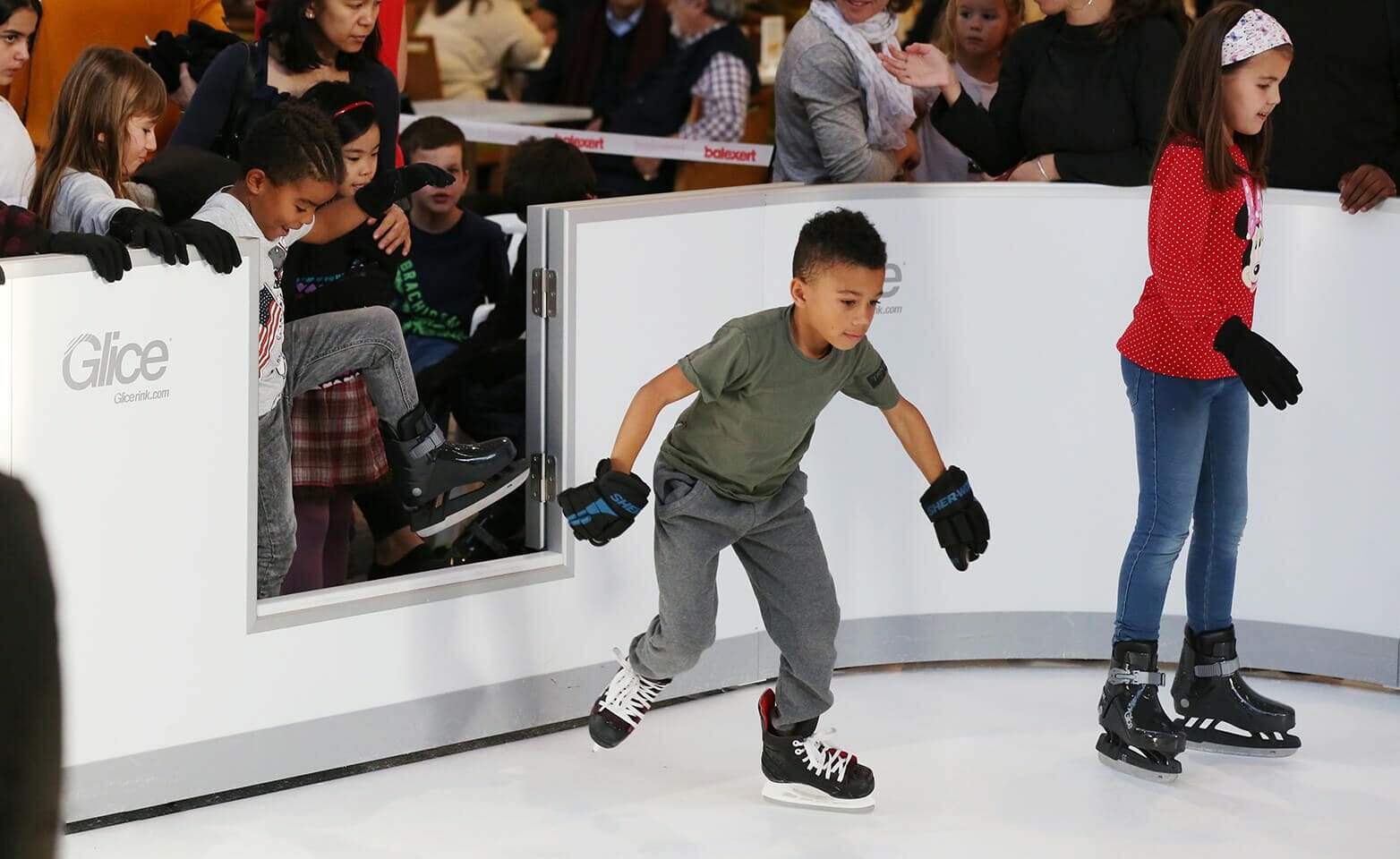 Les patinoires Glice attirent les foules