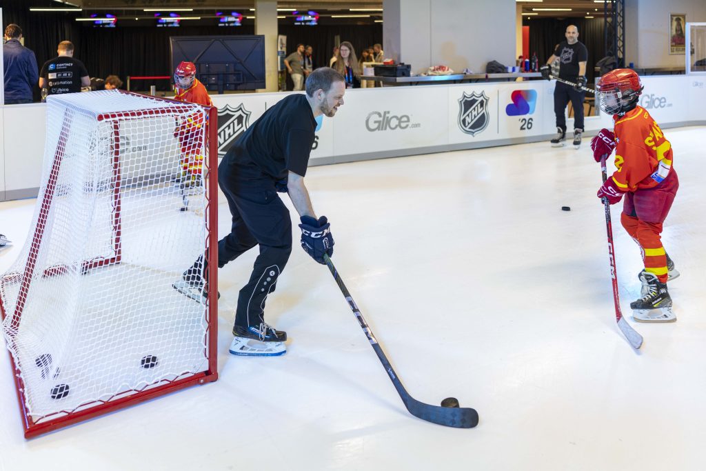 Hockey match on Glice to showcase fan experience