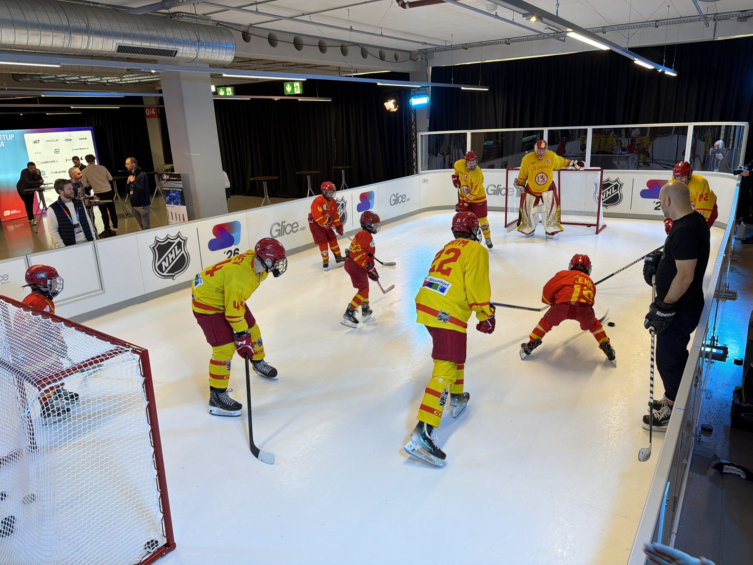 Glice invited by NHl showcasing synthetic ice rink