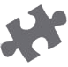 Icon of a puzzle piece