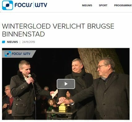 Focus WTV nam een kijkje in Brugge voor de opening van het nieuwe winter gebeuren met in het middelpunt een synthetische ijsbaan van Glice.