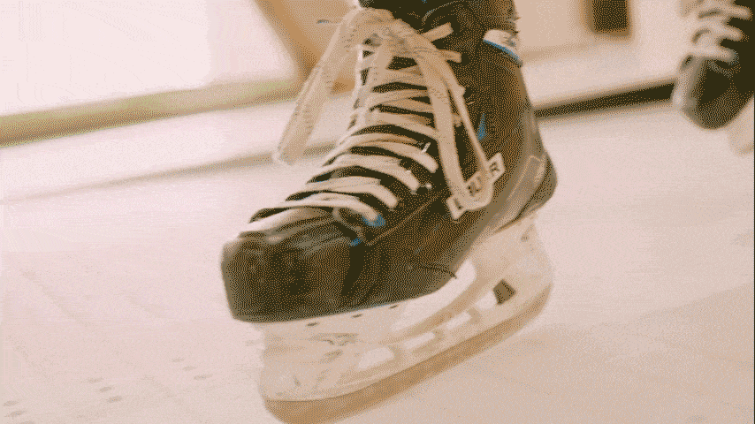 Gof of ice hockey training on Glice